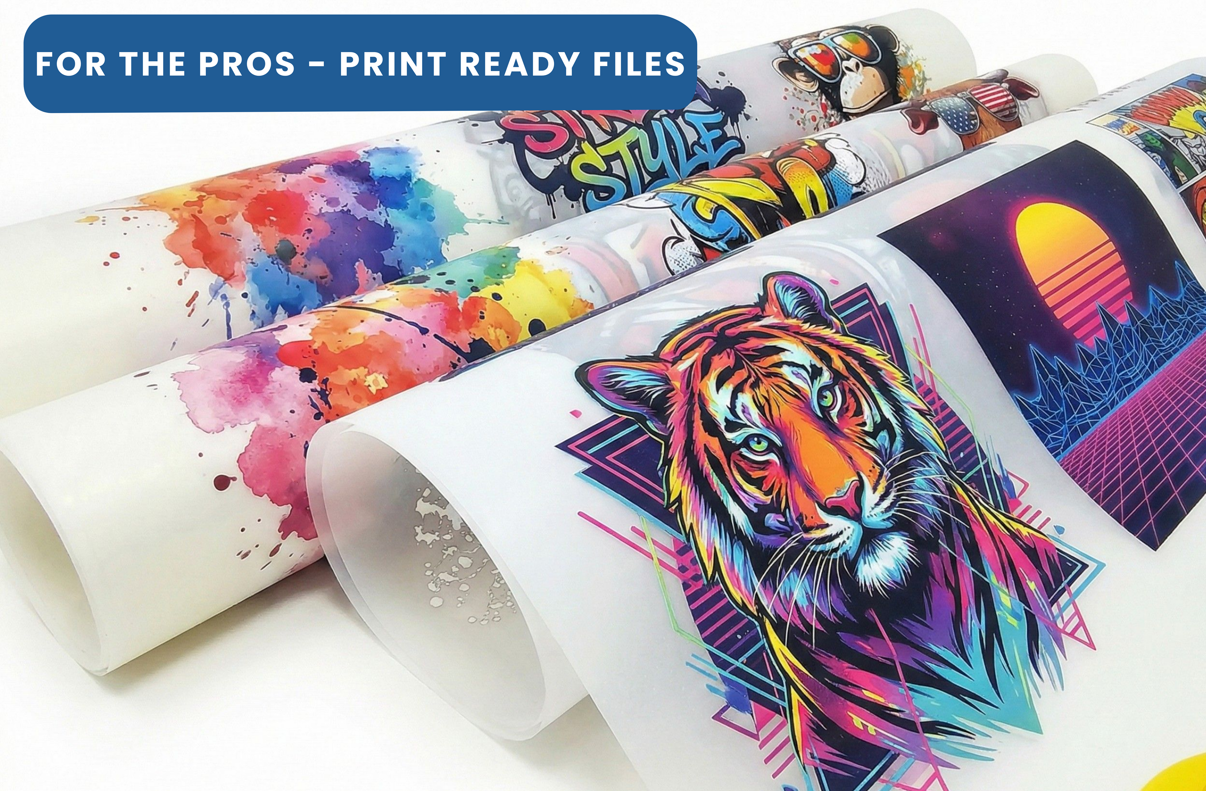 DTF 23 inch Custom Gang Sheet - Upload Your Print Ready Gang Sheet