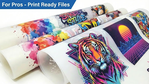 DTF 23 inch Gang Sheet - Upload a Print Ready File